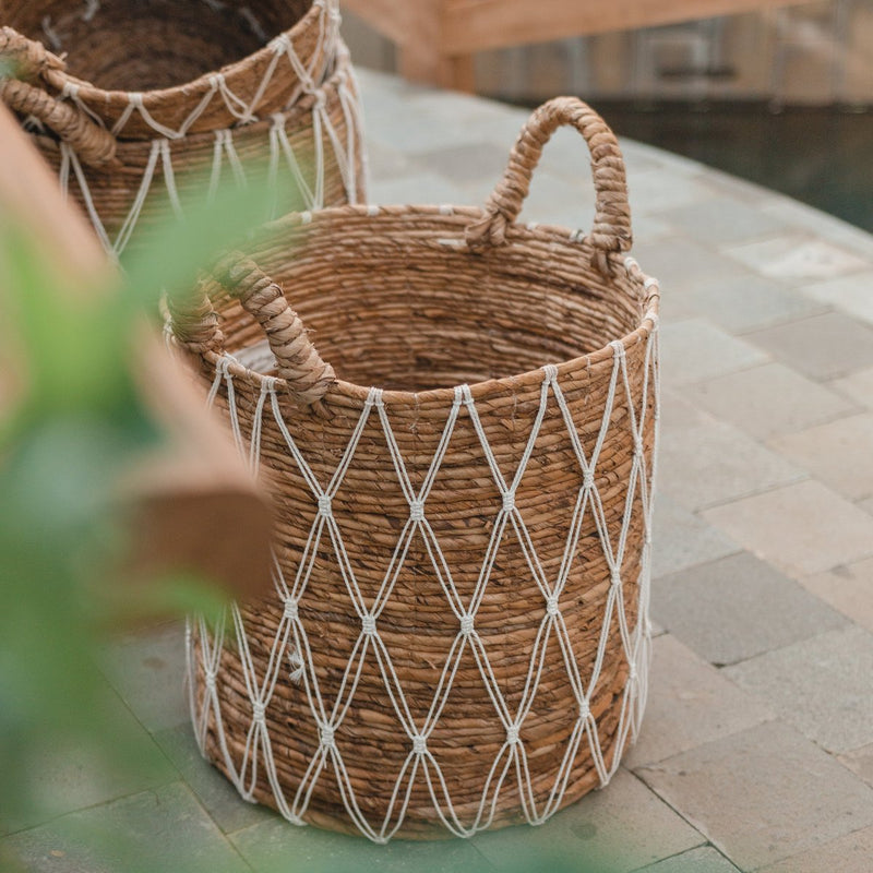 Laundry Basket | Plant Basket GARIAU made from Banana Fibre (3 sizes)