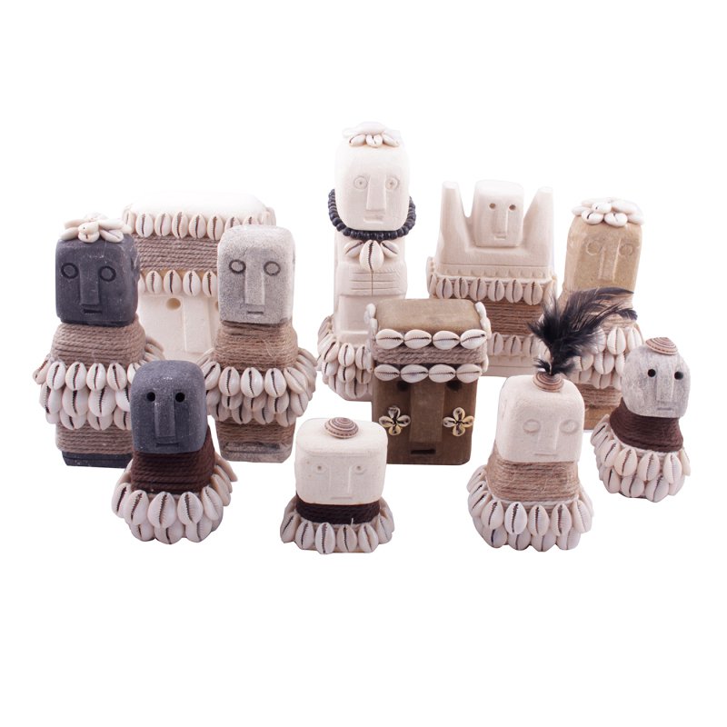 Shell Stone Man L.2 (Set of 6)