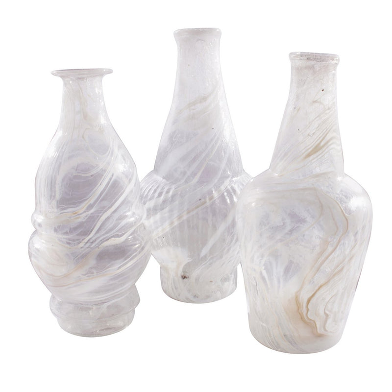 GLASS VASE OPAL M (Set of 12)