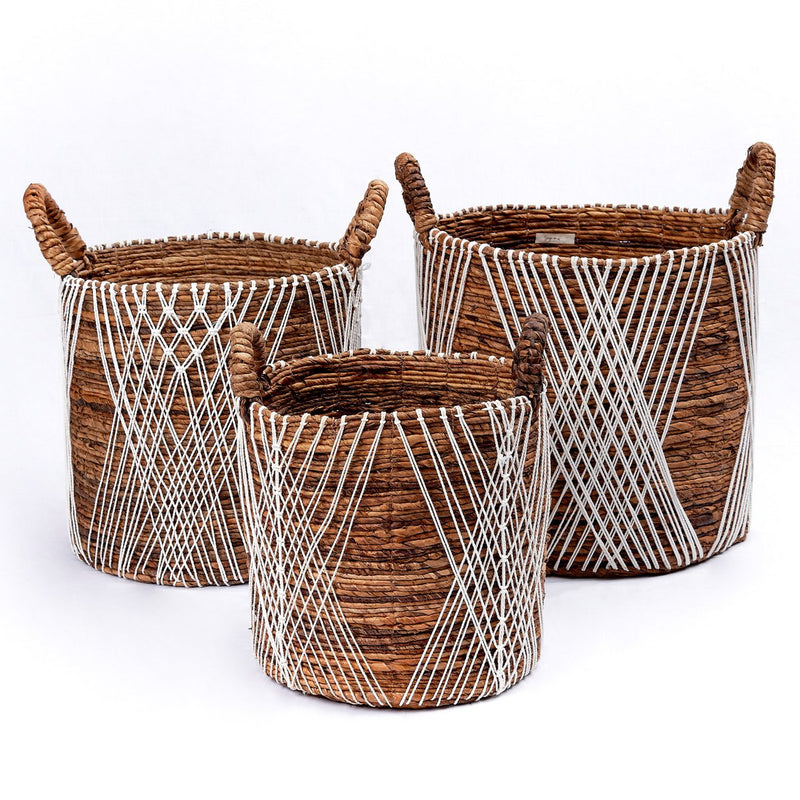 Laundry Basket | Plant Basket | Storage Basket JUWANA made of Banana Fibre