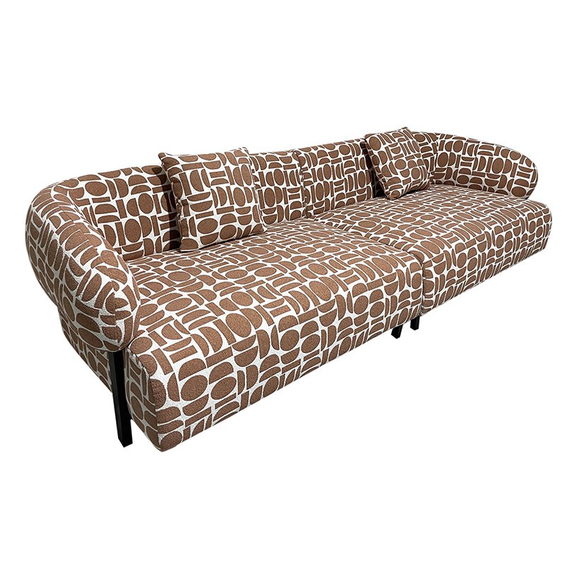 Sofa Kathmandu 3-seater Amon Terracotta