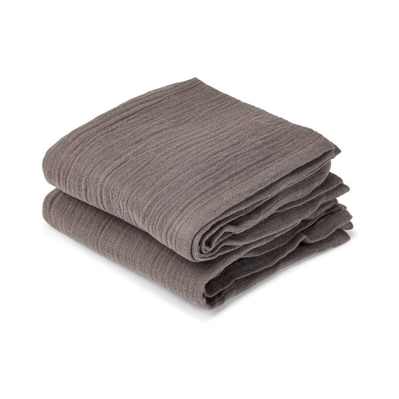 Bao muslin cloth 2-pack solid