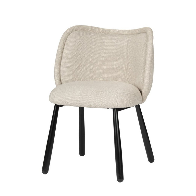 Panda Chair Beige  (Set of 2)