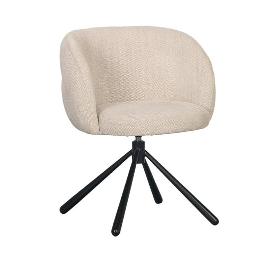 Pebble Rotating Chair Beige