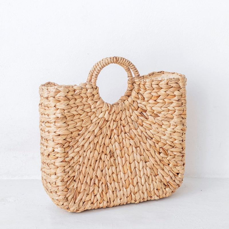 Woven Summer Bag | Shopping Bag SAMBAS made of Water Hyacinth