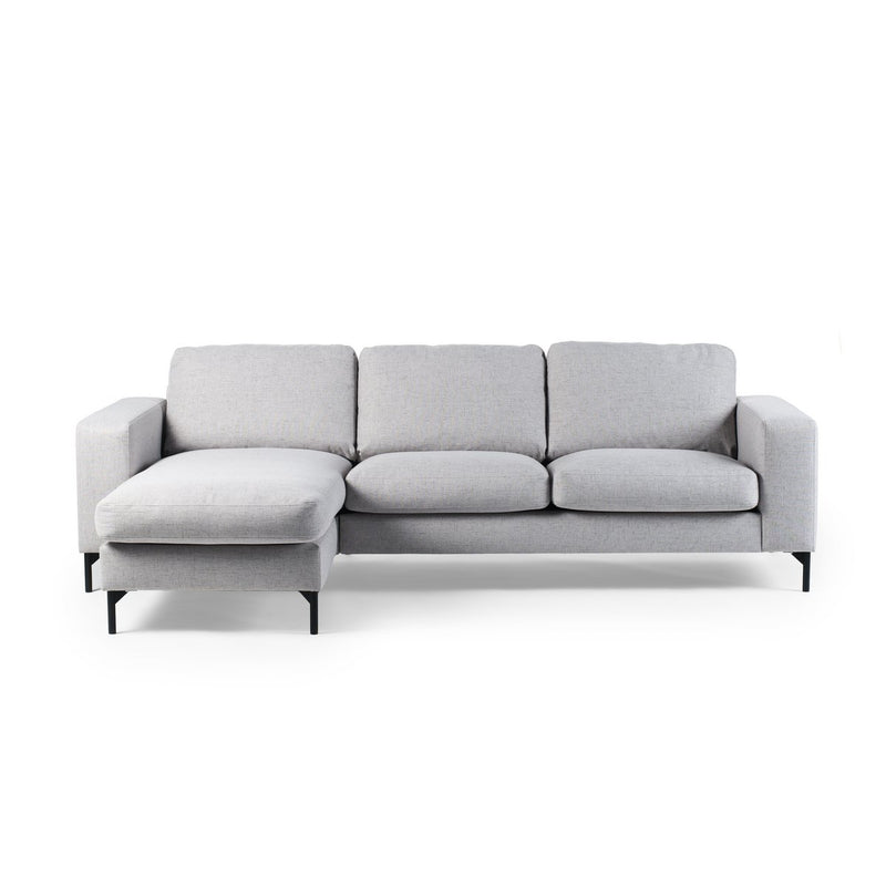 3-seater sofa CL L+R, fabric Valente, V311 gray