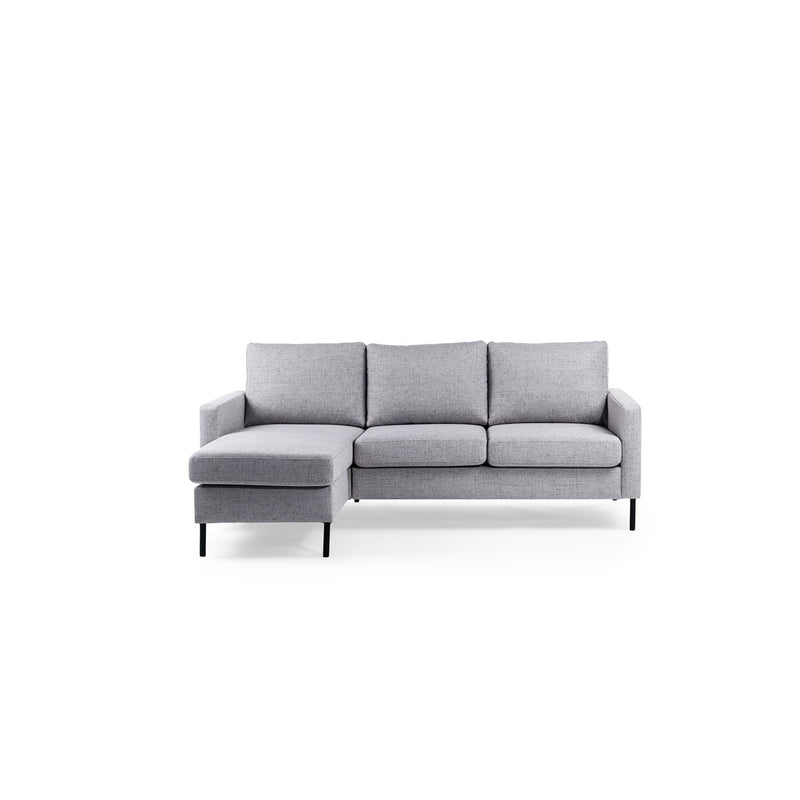 3-seater sofa CL L+R, fabric Valente, V311 gray