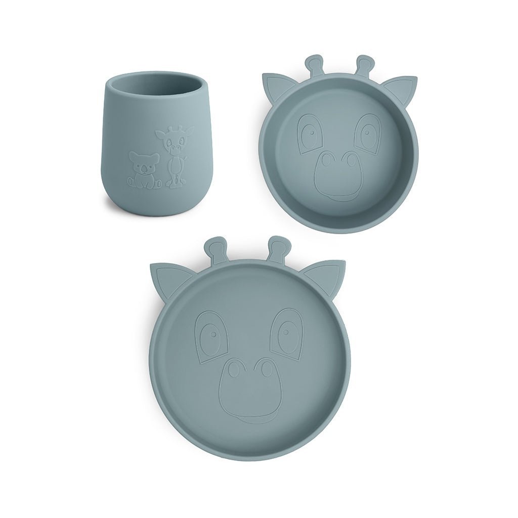 Judi silicone dinner set 3-pack Giraf