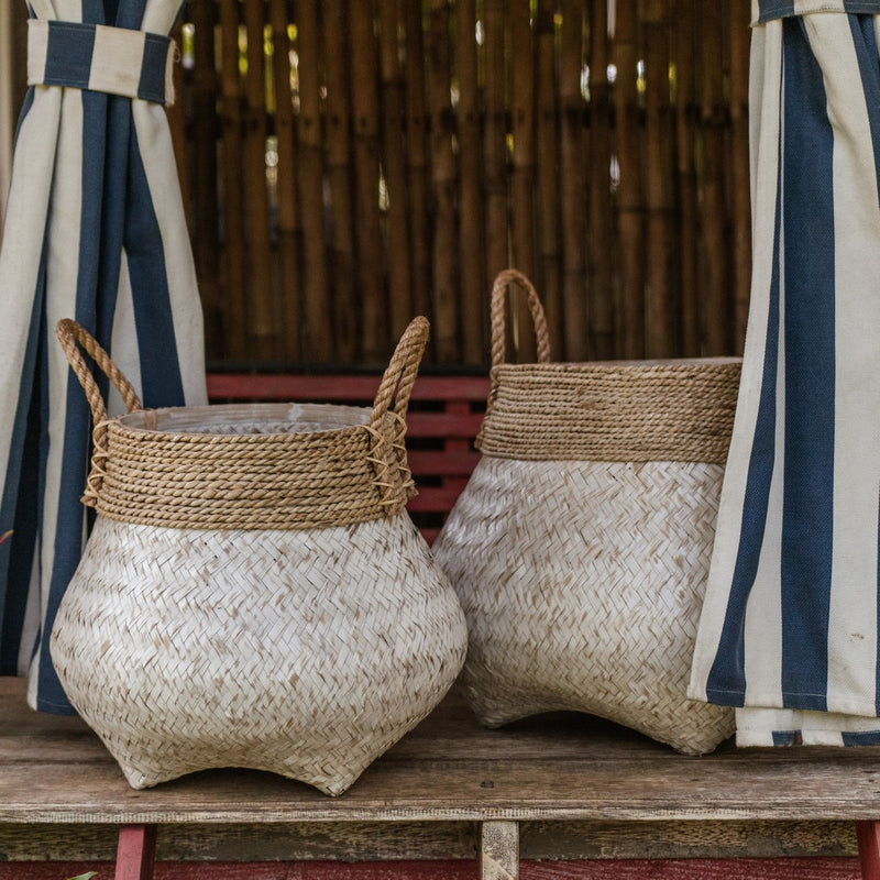 Basket | Laundry Basket | Plant Basket BENOA made from Bamboo (2 sizes)