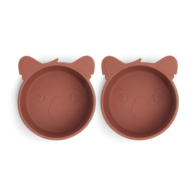 Alex silicone deep plate 2-pack Koala