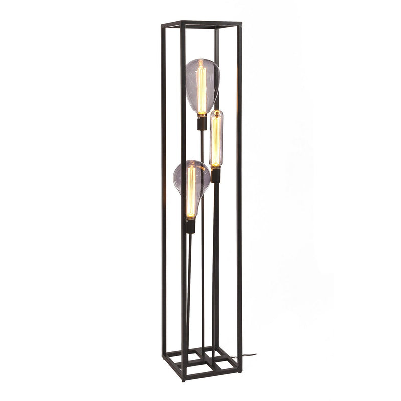 Floor lamp, 3-light, V340 black