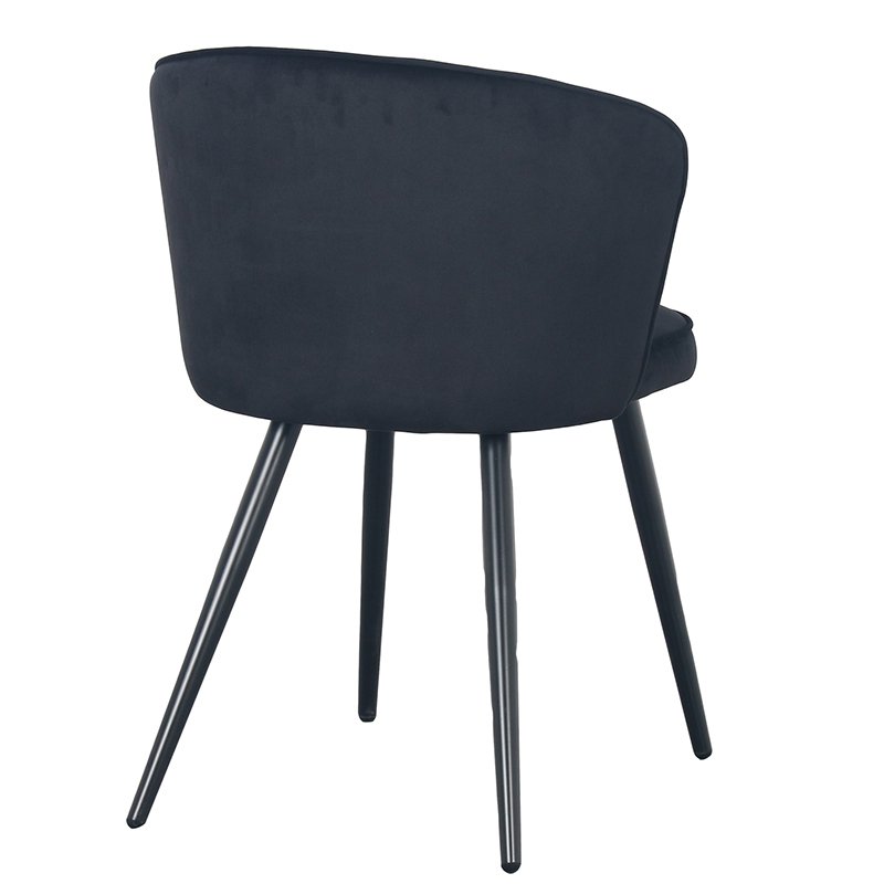 River chair black (Set of 2)