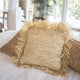 Throw Pillow with filling | Decorative Cushion | Sofa Pillow GANDI made of Raffia