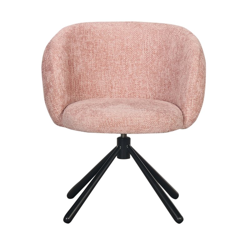 Pebble Rotating Chair Pastel Pink