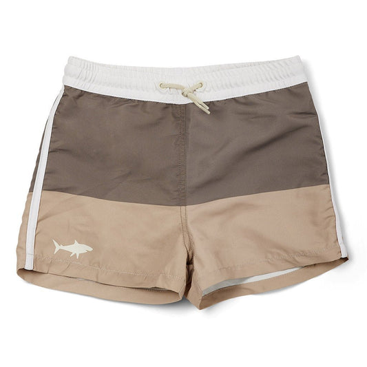 Milo swim shorts Light brown / Warm green