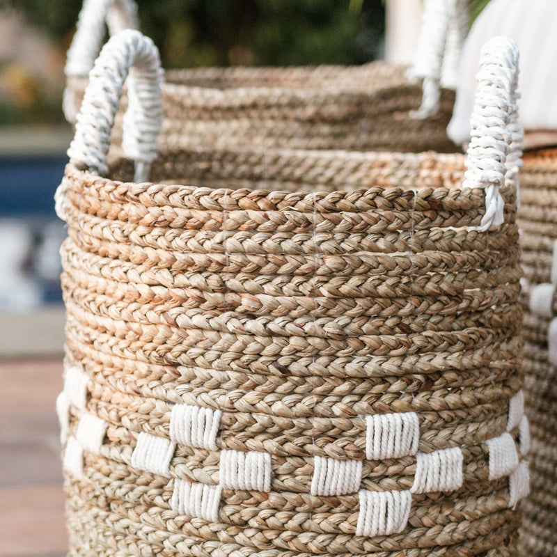 Laundry Basket LAWANG | Plant Basket | Storage Basket made from Seagrass (3 sizes)