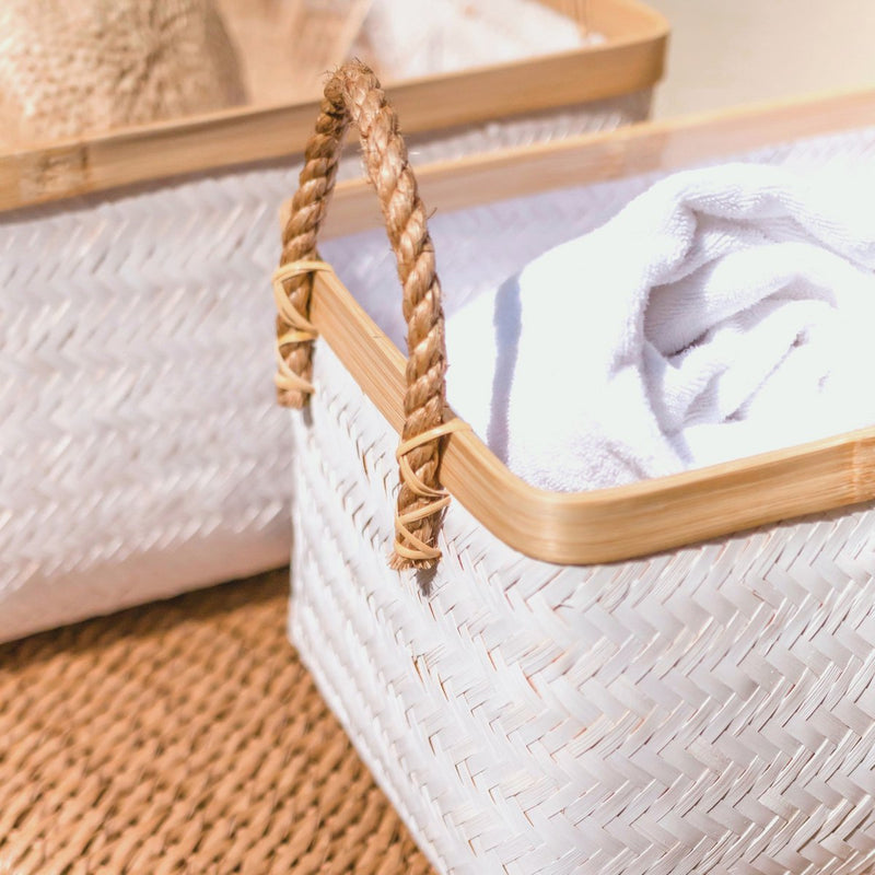 Storage Basket VAYA made from Bamboo