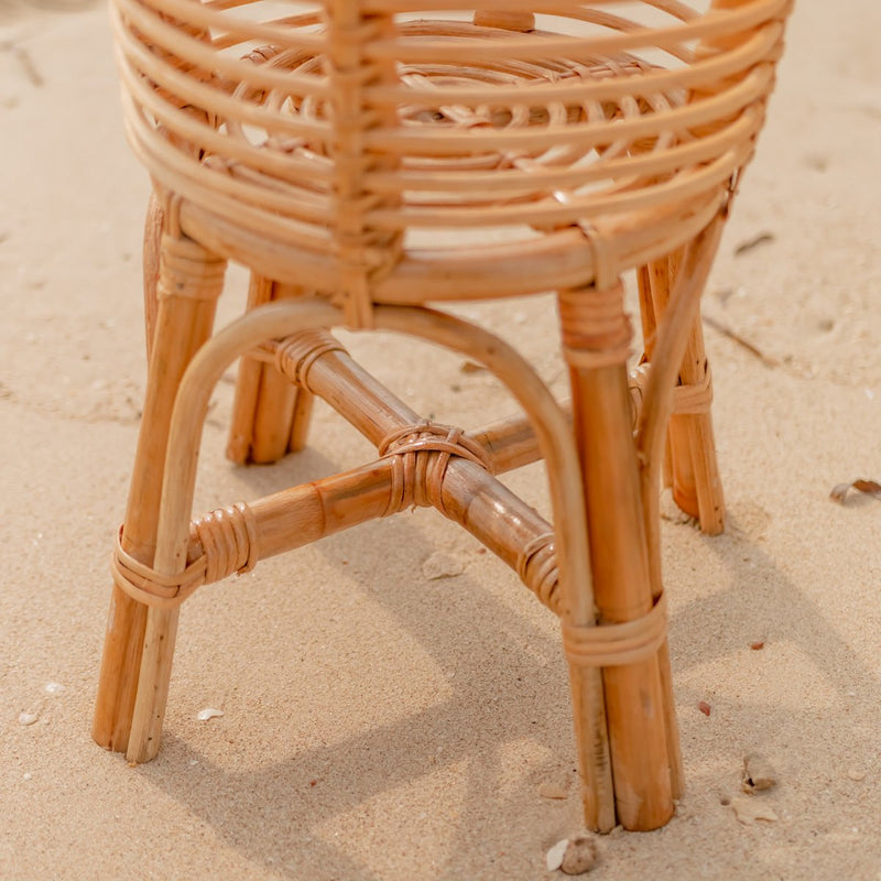 Plant Stand | Flower Stand | Flower Pot Holder AKARA made of Rattan