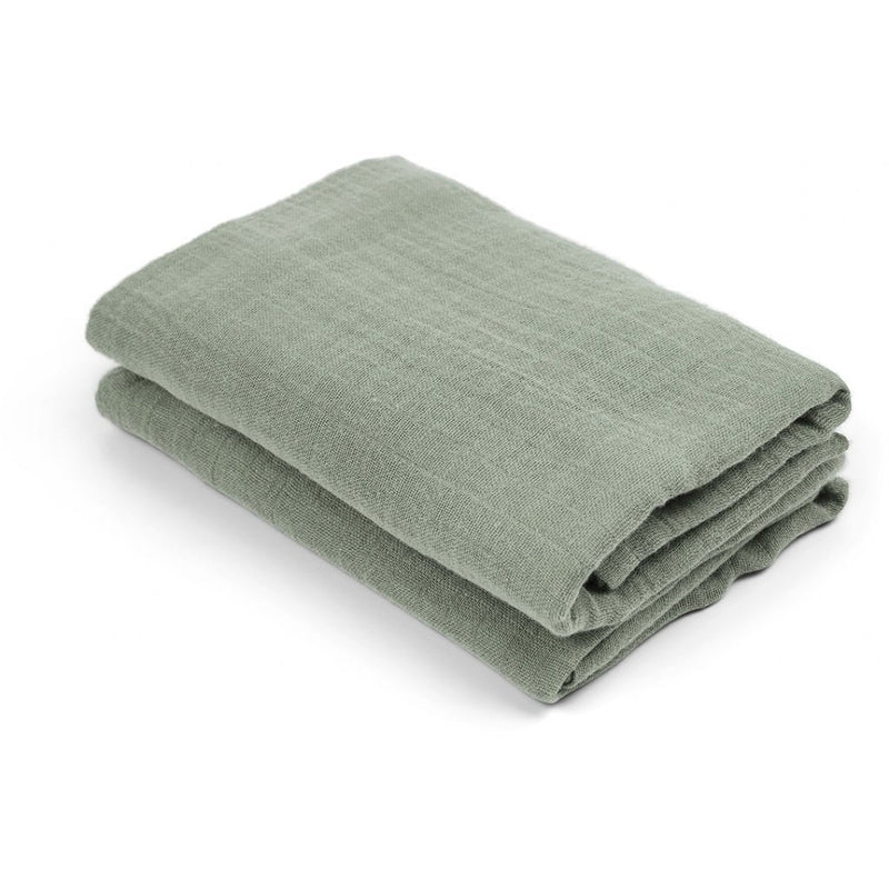 Bao mousseline doek 2-pack-Warm groen