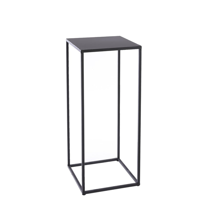 Quinty Side table - Set of 3 - L30 x W30 x H70 cm - Metal - Black