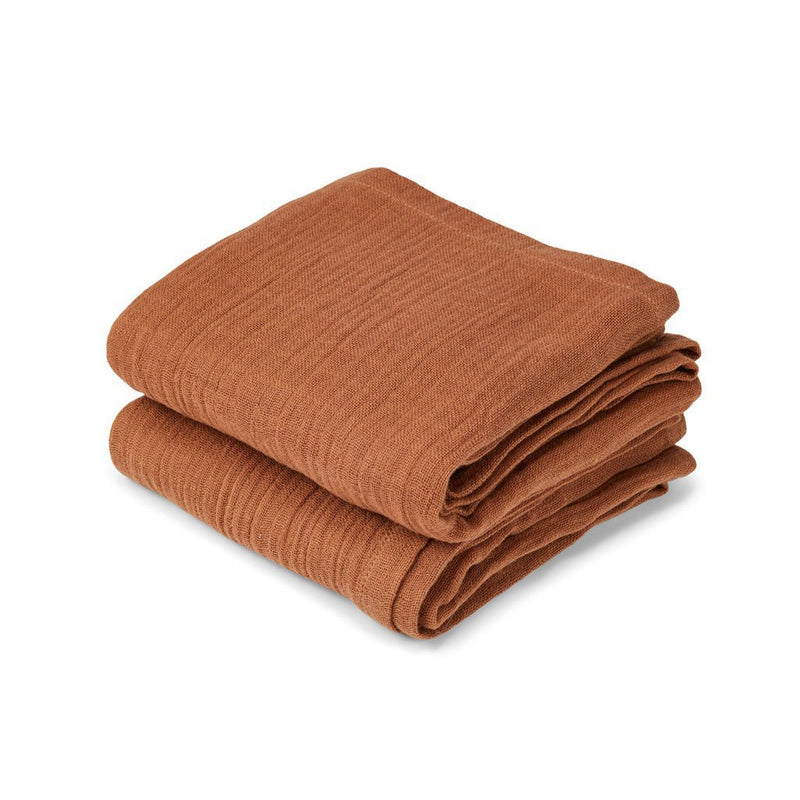 Bao muslin cloth 2-pack solid