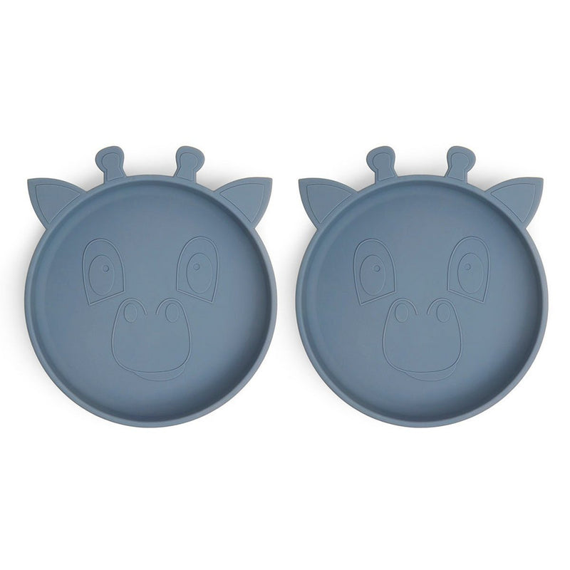 Akila silicone plate 2-pack Giraf