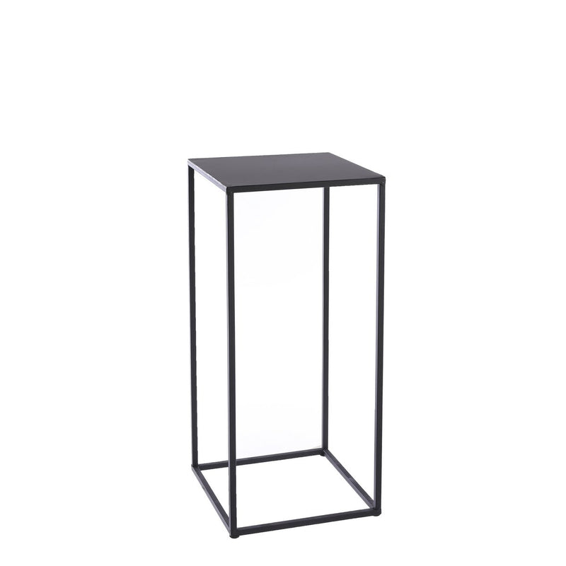 Quinty Side table - Set of 3 - L30 x W30 x H70 cm - Metal - Black