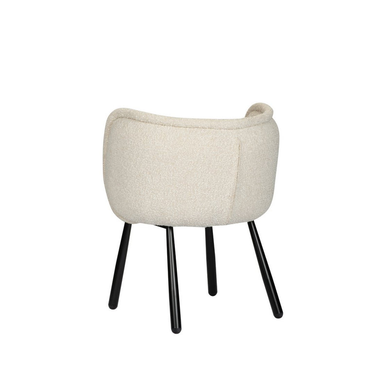 Panda Arm Chair White Pearl