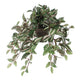 Tradescantia Artificial Hanging Plant in Stan Flower Pot - H45 x Ø25 cm - Green