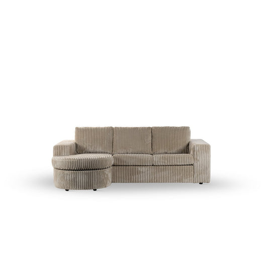 3 seater sofa CL L+R, fabric Tillia 03, L460 beige