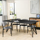 Dining room table, 200x100 cm, W340 black