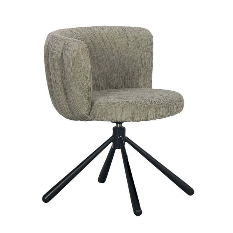 Shell Rotating Chair Crocodile Green