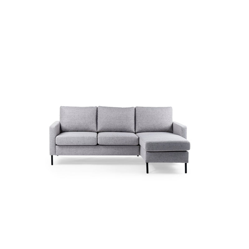 3-seater sofa CL L+R, fabric Valente, V311 gray