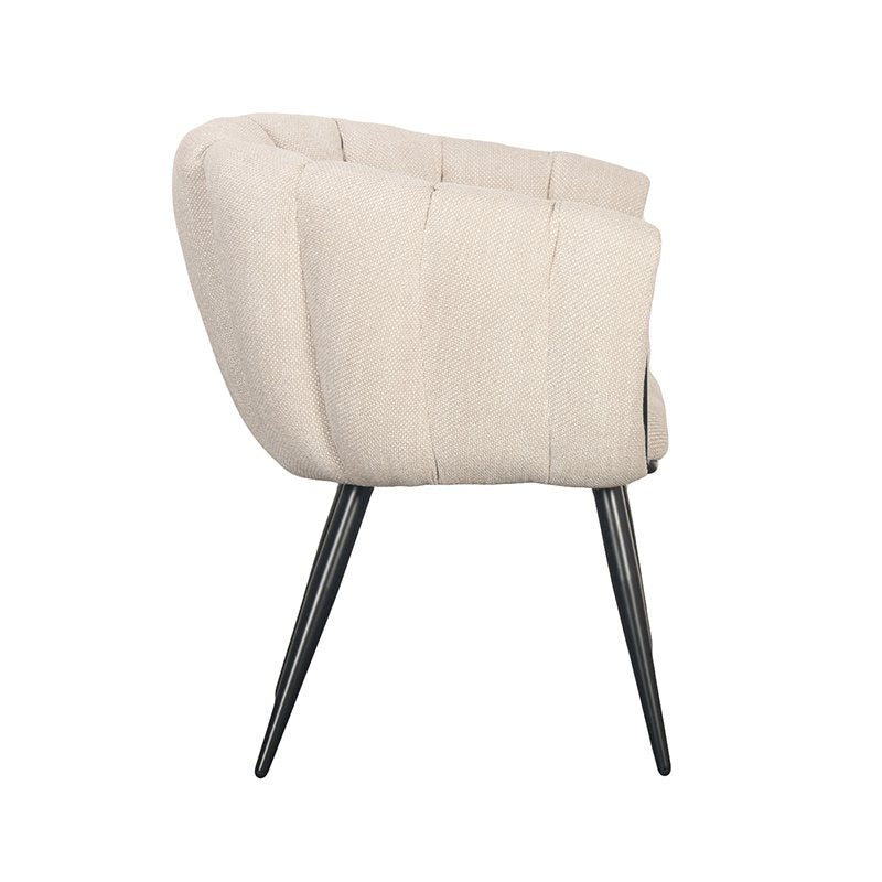 Breeze Chair Beige  (Set of 2)