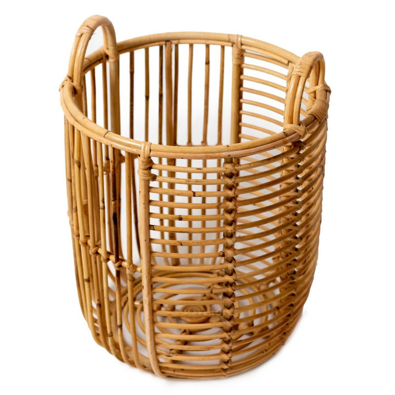 Laundry Basket | Plant Basket | Storage Basket JEMUH Made of Rattan (2 sizes)