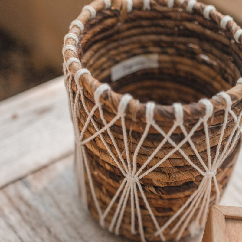 Plant Basket | Storage Basket MUKO made from Banana Fibre (3 sizes)