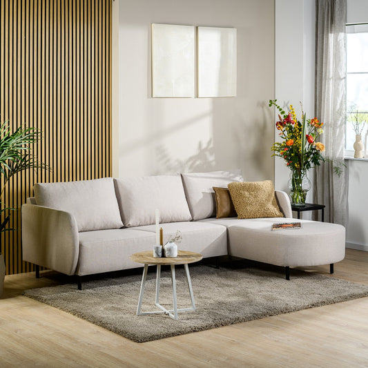 3-seater sofa CL L+R, Urban fabric, U460 beige