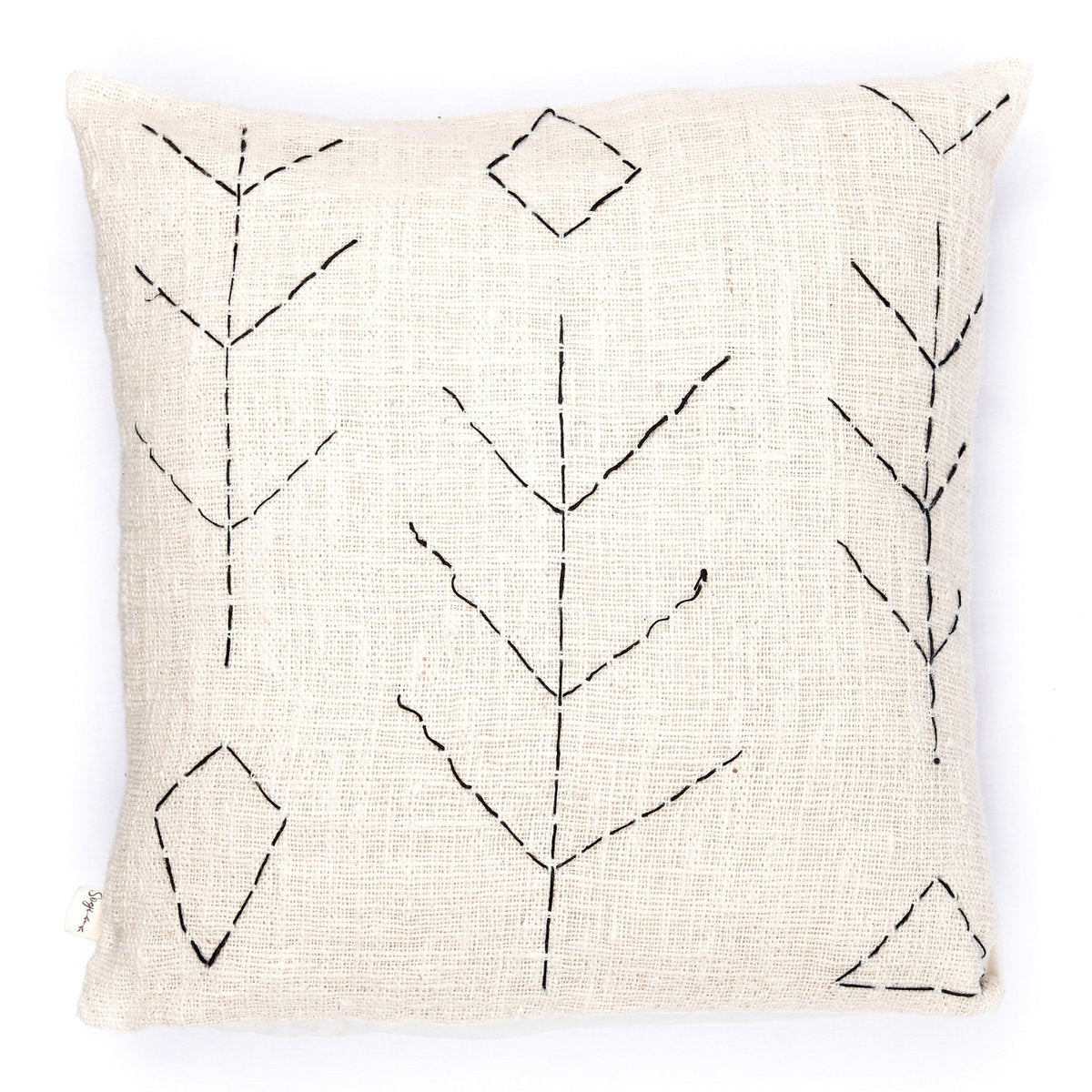 Handwoven Pillow Case SERAJA 40x40 or 50x50 cm Decorative Cushion Cover Sofa Cushion Made of Cotton