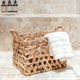 Storage Basket Rectangular Shelf Basket TANGAN Woven by Hand from Water Hyacinth (2 sizes)