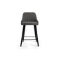 Bar stool, fabric Boucle, B311 gray