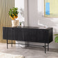 Sideboard, 175 cm, B340 black