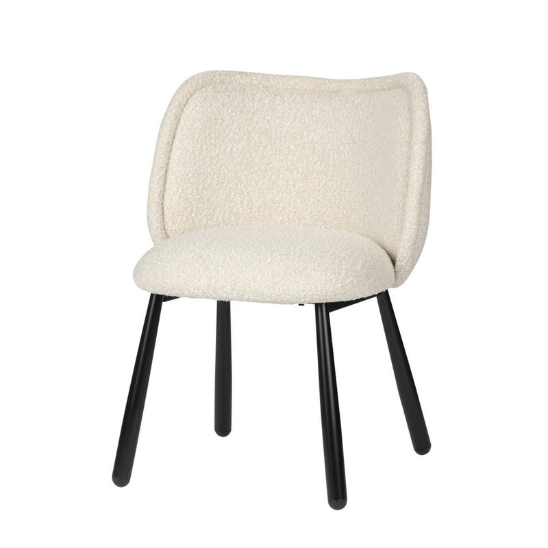 Panda Chair White Pearl  (Set of 2)