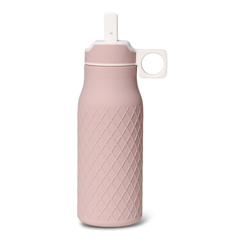 Isa silicone drinking bottle-Woodrose 400 ml