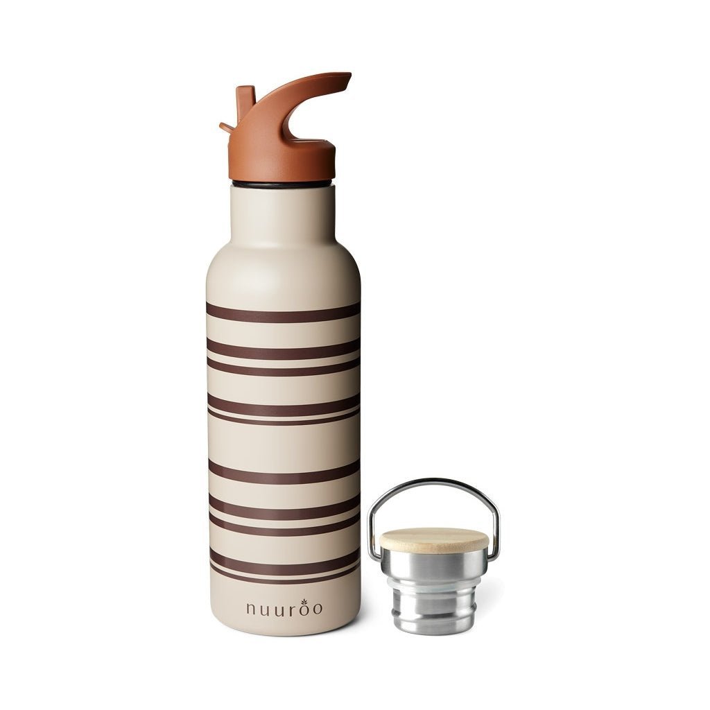 Bertil waterbottle big Stripe aop