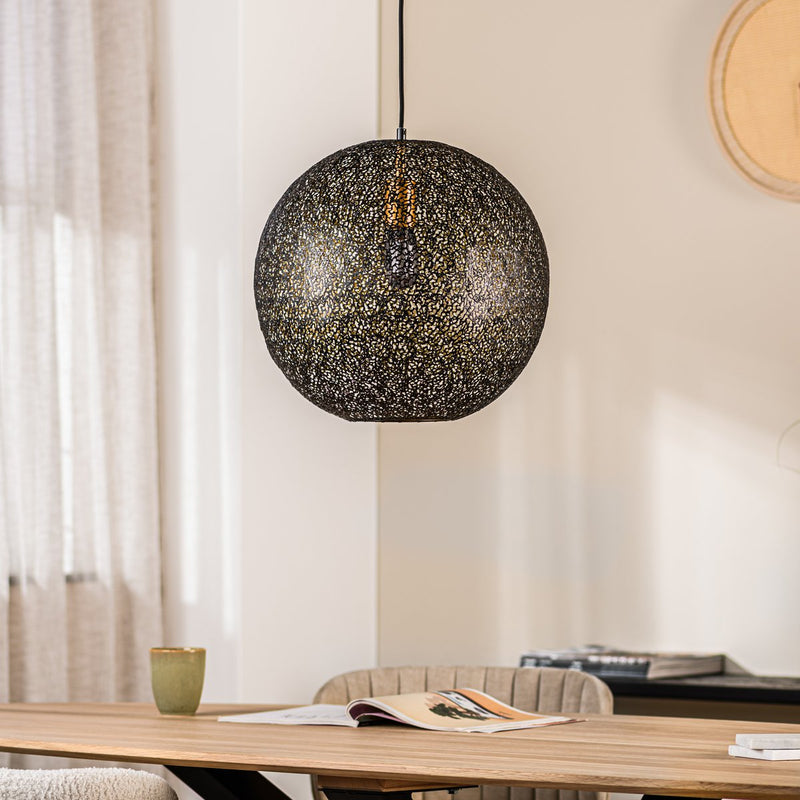 Hanglamp, 40 cm, H340 zwart