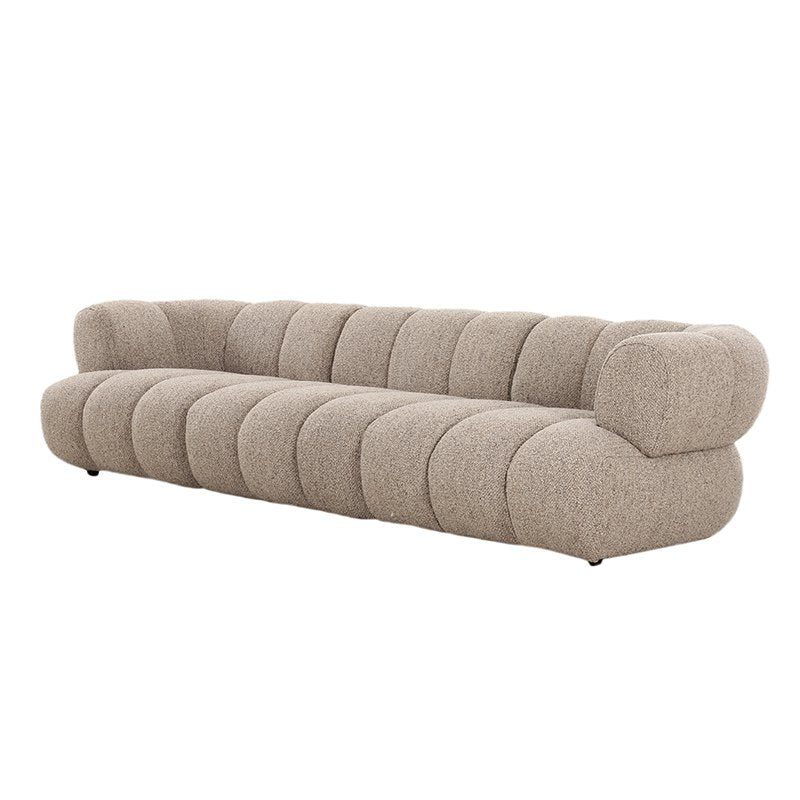 Sofa New York 4-seater Sand Boucle