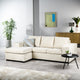 3 seater sofa CL L+R, fabric Hotel Chique, H460 beige