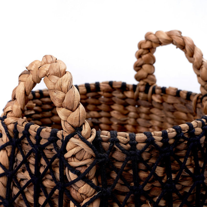 Laundry Basket PRAYA | Plant Basket made from Water Hyacinth