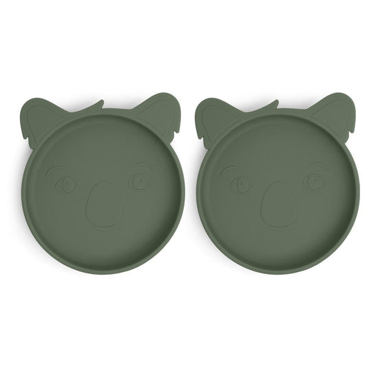 Akila silicone plate 2-pack Koala