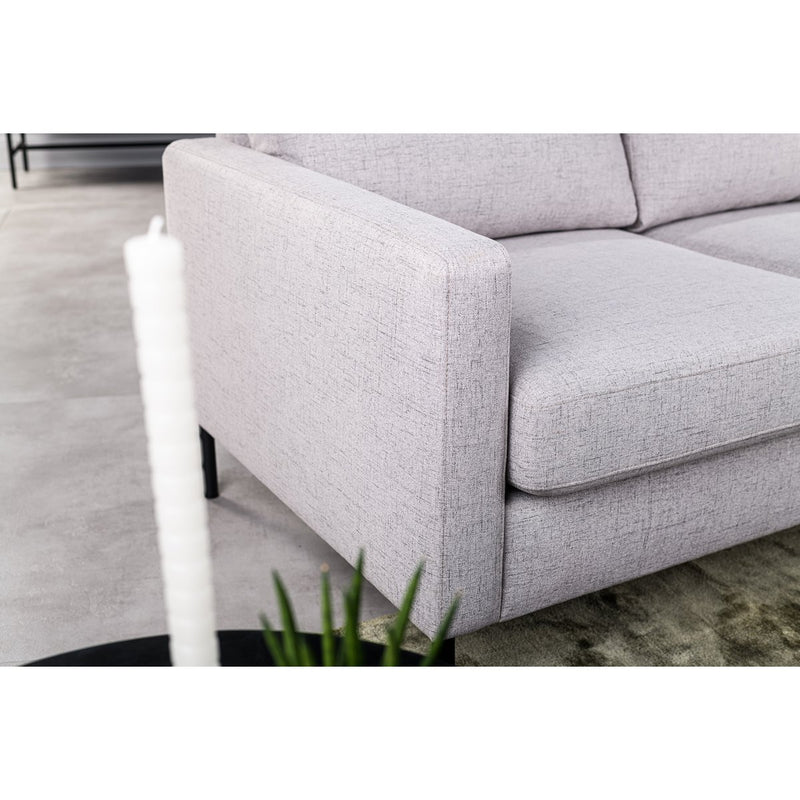 3-seater sofa CL L+R, fabric Valente, V311 gray